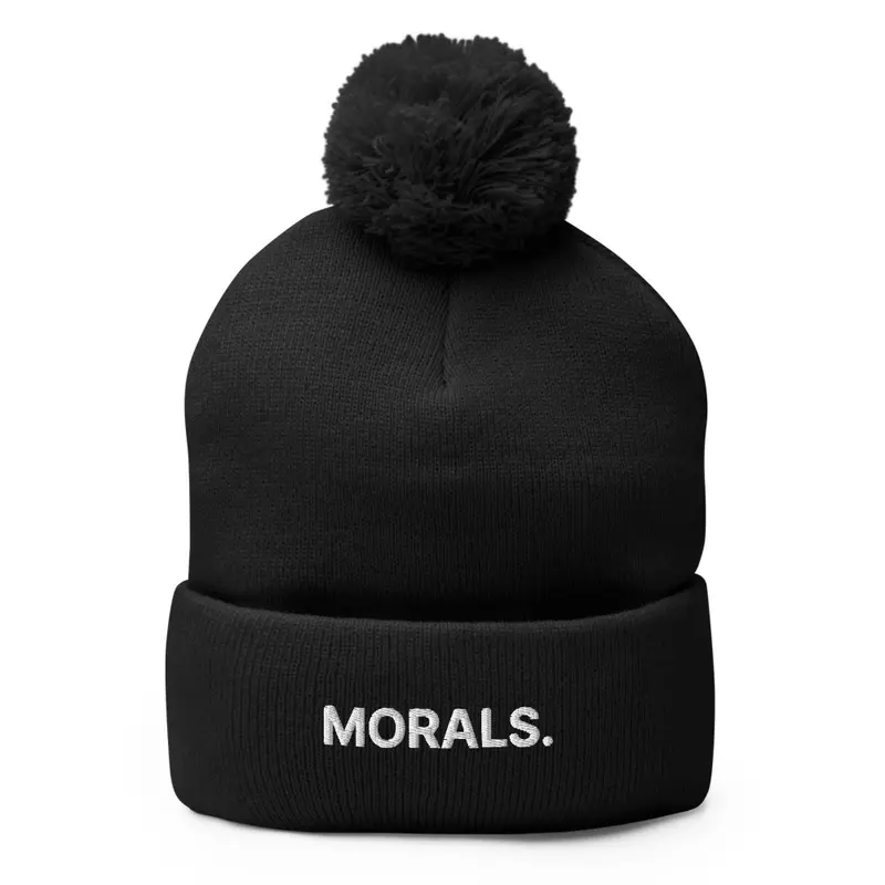 Morals Pom Beanie